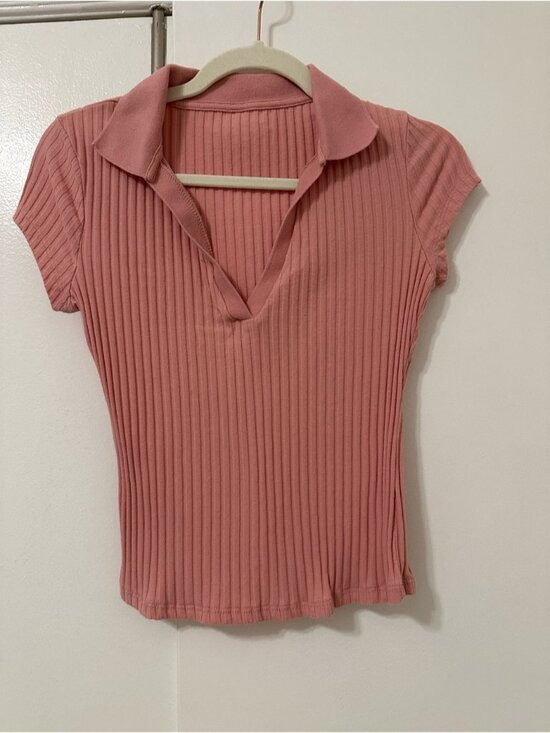 Tops - Summer top in dusty rose color